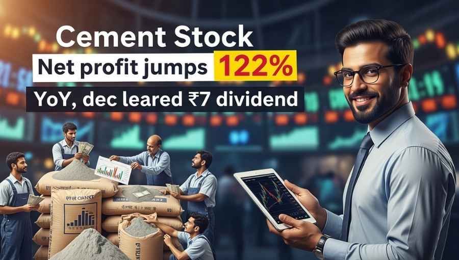 Cement Stock Announced 7Rs Dividend