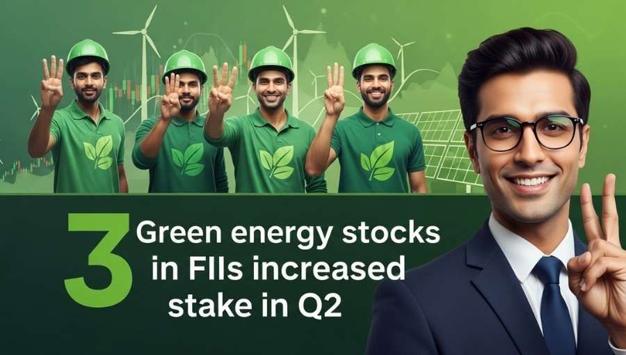 FIIs Increased Stake In 3 Green Energy Stock