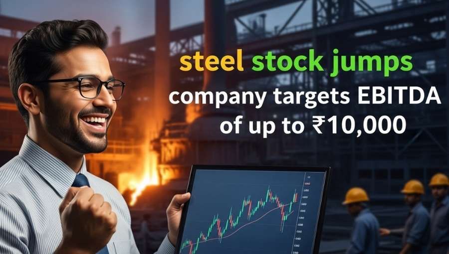 Steel Stock Jump Stock Target 10k EBITDA