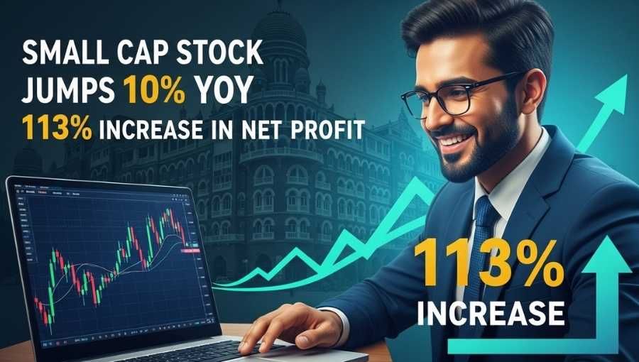 Smallcap Stock Jump 10 Percente Increase in Net Profit