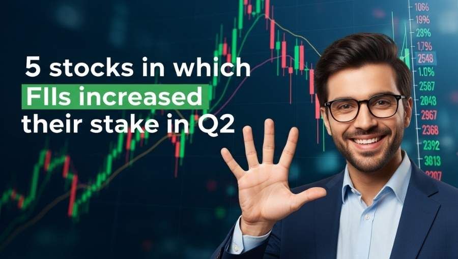 In 5 Stocks FIIs Increased Stake In Q2